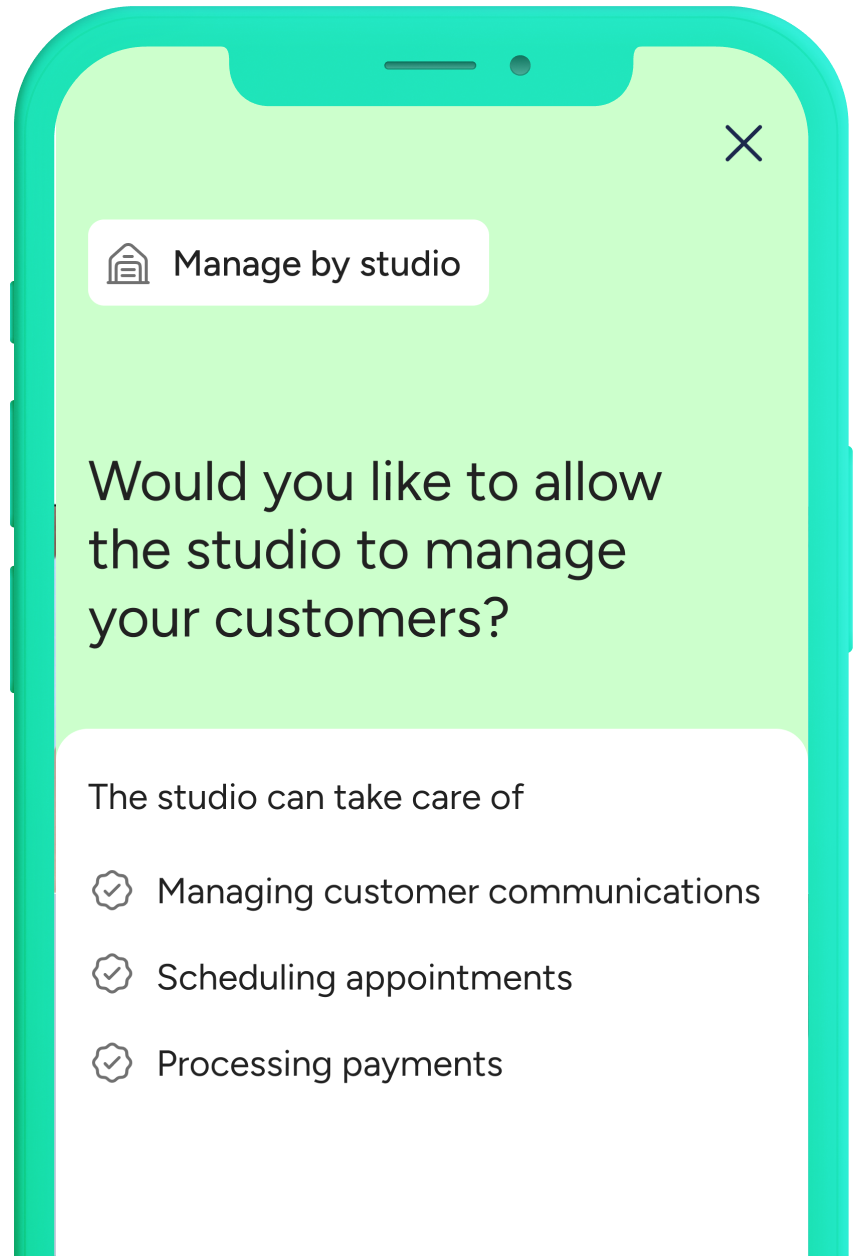 Manage your tattoo studios